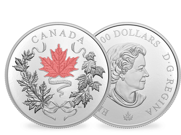 Kanada 2021: 10 Unzen Jubiläums-Silber-Gigant 