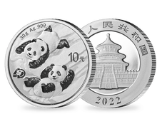 Der 1 Unze 'Silber Panda' aus China - Jahrgang 2022