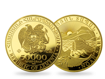 1/2-Unze Goldmünze Armenien 2022 