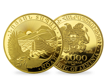 Seltener Erstabschlag: Gold-Anlagemünze 
