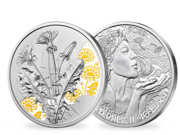 10 Euro-Silbermünzen-Serie „Mit der Sprache der Blumen“ – 