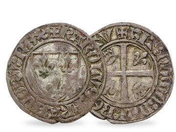 Frankreich Blanc Guénar 1380–1422 Karl VI.