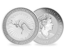 Die 1-Unze-Silbermünze Australien 2023 