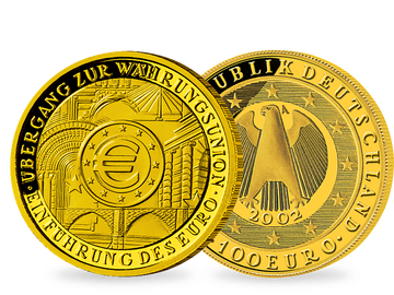 100 Euro Goldmünze 2002 