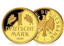 Die offizielle erste und einzige Goldmark der Bundesrepublik Deutschland!