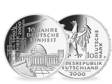 Die offizielle 10 DM Silbermünze - 