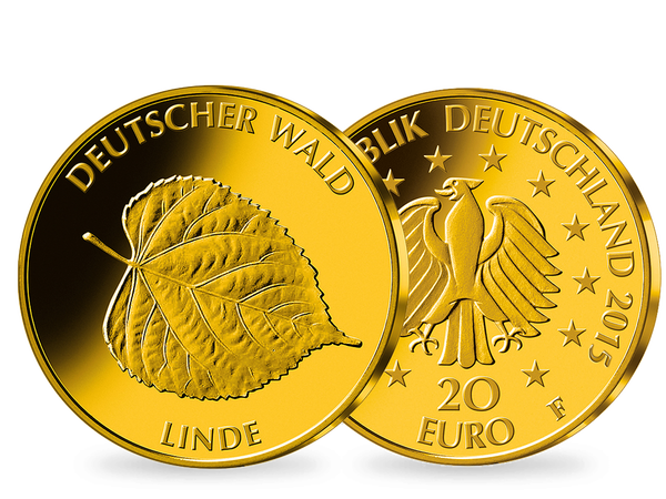 Die neue deutsche 20 Euro Goldmünze 2015 
