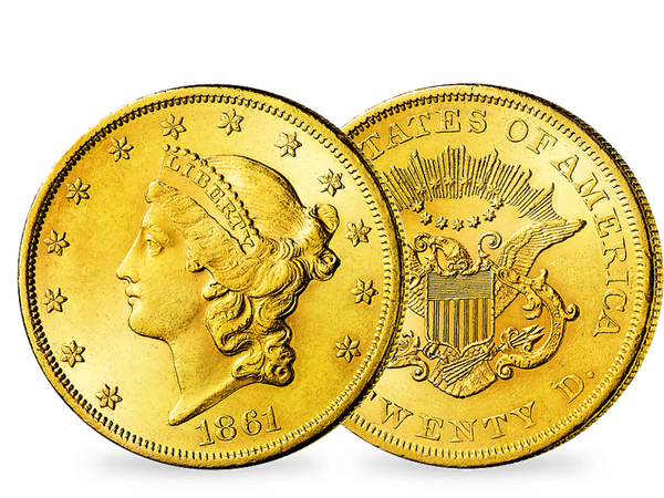 Die 20-Dollar-Goldmünze 