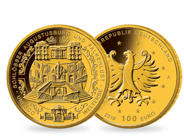 Die neue deutsche 100-Euro-Gold-Gedenkmünze 2018