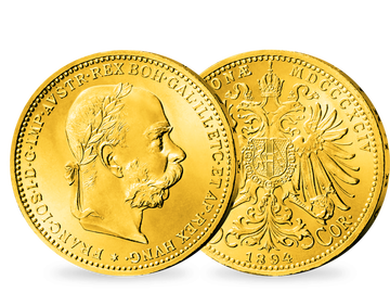 Österreich 20 Kronen 1892-1905 Franz Joseph I. prägefrisch