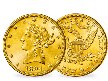 USA 10 Dollar 1866-1907 Liberty Head