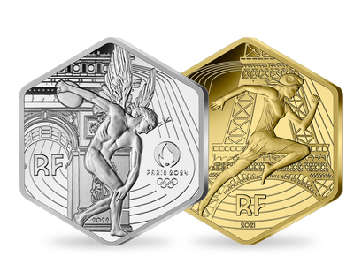 Monnaies 10 Euros « Génie » & 250 Euros « Marianne » - Jeux Olympiques de PARIS 2024» 2022