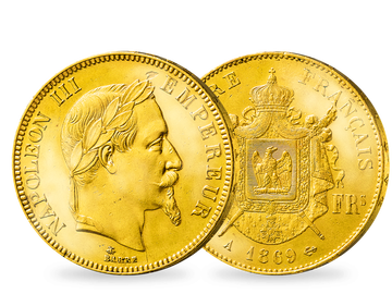 Frankreich 100 Francs 1862-1870 Kaiser Napoleon III. 