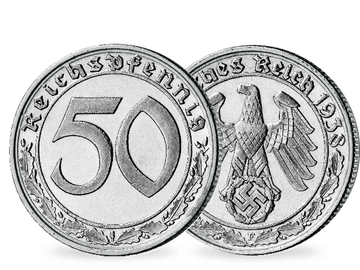 Drittes Reich 50 Reichspfennig 1938-1939
