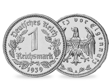 Deutsches Reich 1933-1945 1 Reichsmark 1939