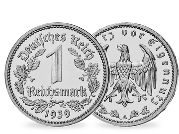 Drittes Reich 1 Reichsmark 1933-1939