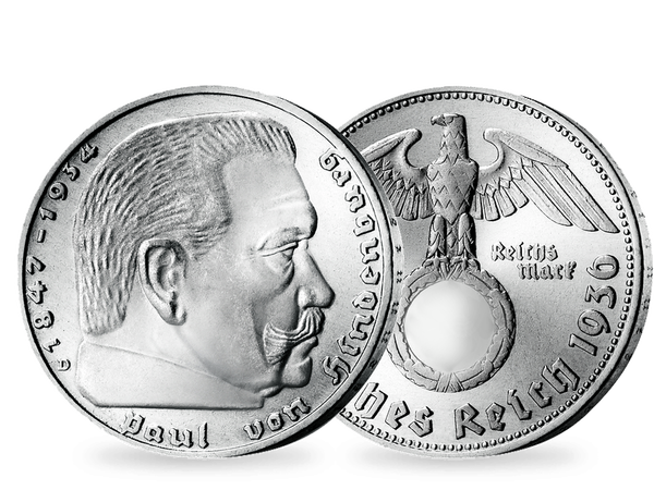 Die 2-Reichsmark-Silbermünze 