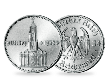 Drittes Reich 2 Reichsmark 1934 