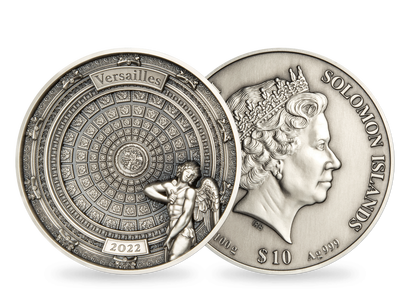 150€ de réduction ! Grand diamètre ! Monnaie en argent pur « Versailles - Le temple de l'amour » 