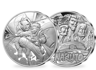 Monnaie de 10 Euros en argent pur «Naruto» 2023