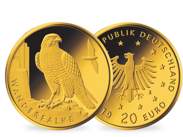 Die neue deutsche 20-Euro-Goldmünze 