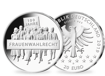 Die erste 20-Euro-Silbergedenkmünze 2019 