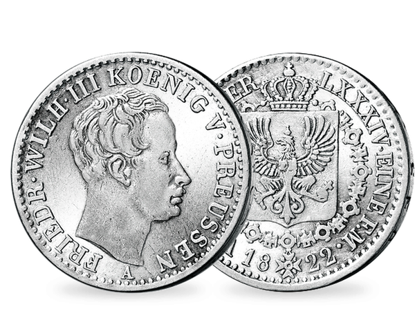 Der 1/6 Taler von Friedrich Wilhelm III.
