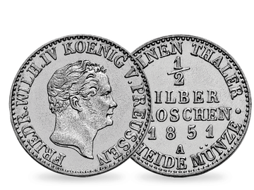 Preußen 2 1/2 Silbergroschen 1841-1860 Friedrich Wilhelm IV. 