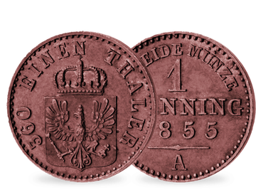 Preußen 1 Pfennig 1841-1860 Friedrich Wilhelm IV.