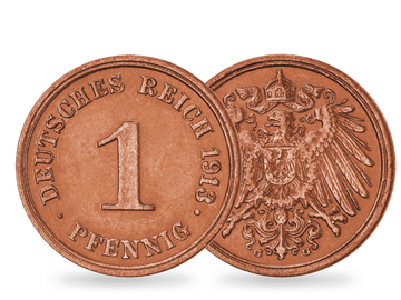 Deutsches Kaiserreich 1 Pfennig 1890–1916