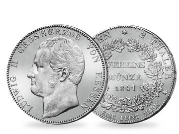 Hessen Doppeltaler von Ludwig II. 1839-1842 