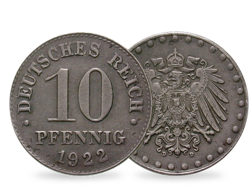Deutsches Kaiserreich 10 Pfennig 1915-1922