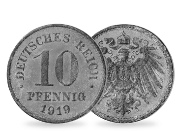 Deutsches Kaiserreich 10 Pfennig 1917 – 1922