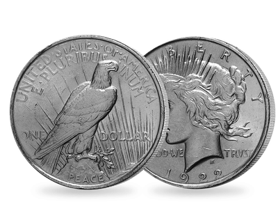 Silberdollars zum Bezahlen − USA, Peace-Dollar 1921-1935 