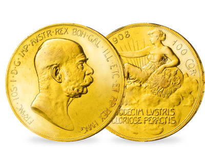 Die schönste Goldmünze Österreichs – 100 Kronen 1908 Franz Joseph I.