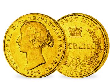Australien 1 Sovereign 1857-1870 Victoria