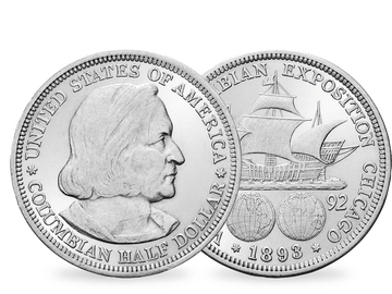 USA 1/2 Dollar 1892-1893 'Columbian Exposition'