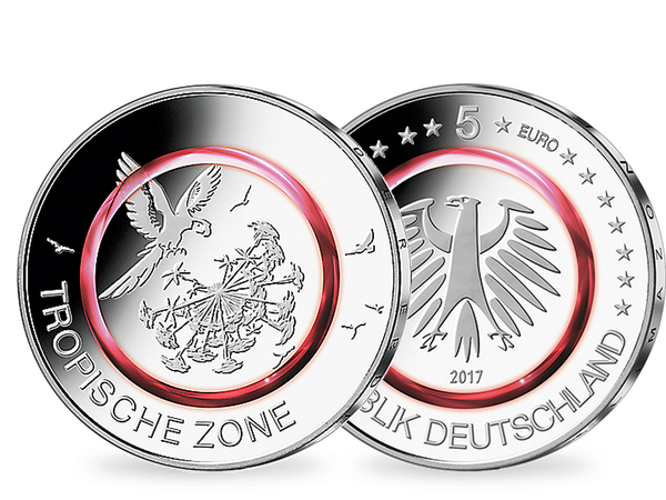 Die offizielle deutsche 5-Euro-Münze 2017