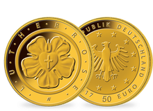 Die neue deutsche 50-Euro-Gold-Gedenkmünze 