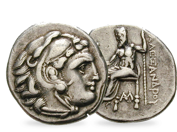 Makedonien Drachme 336-323 v. Chr. Alexander der Große