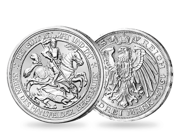 Die seltenste Silber-Gedenkmünze des Königreiches Preußen!