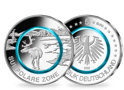Die offizielle deutsche 5-Euro-Münze 2020 