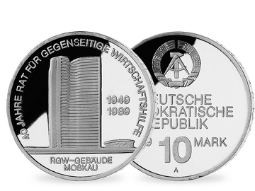 10 Mark DDR Gedenkmünze 