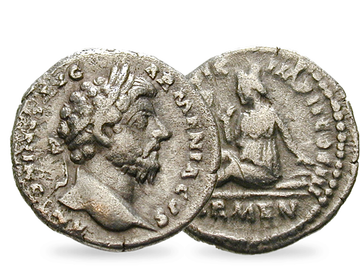 Römisches Reich Denar 161-180 n. Chr. Marcus Aurelius 