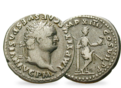 Kaiser Titus der Krisenmanager Roms − Römisches Kaiserreich, Denar 79-81
