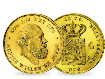 Niederlande 10 Gulden 1875-1887 Wilhelm III.