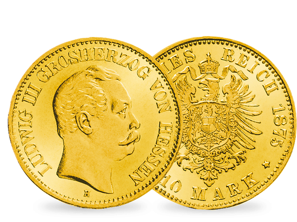 Die letzte 10-Mark-Goldmünze von Ludwig III.