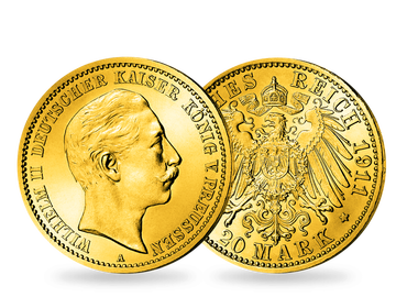 Die wichtigste 20-Mark-Münze Preußens | 20 Mark 1890 – 1913 Wilhelm II.