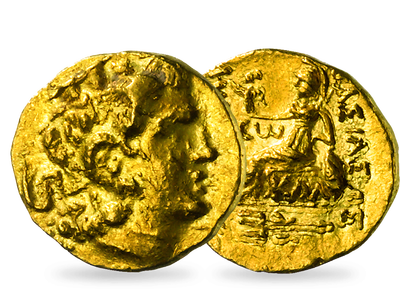 Über 2.000 Jahre alte Gold-Münze in Top-Erhaltung!