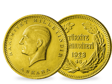 Türkei 100 Piaster 1943-1981 Kemal Ataürk